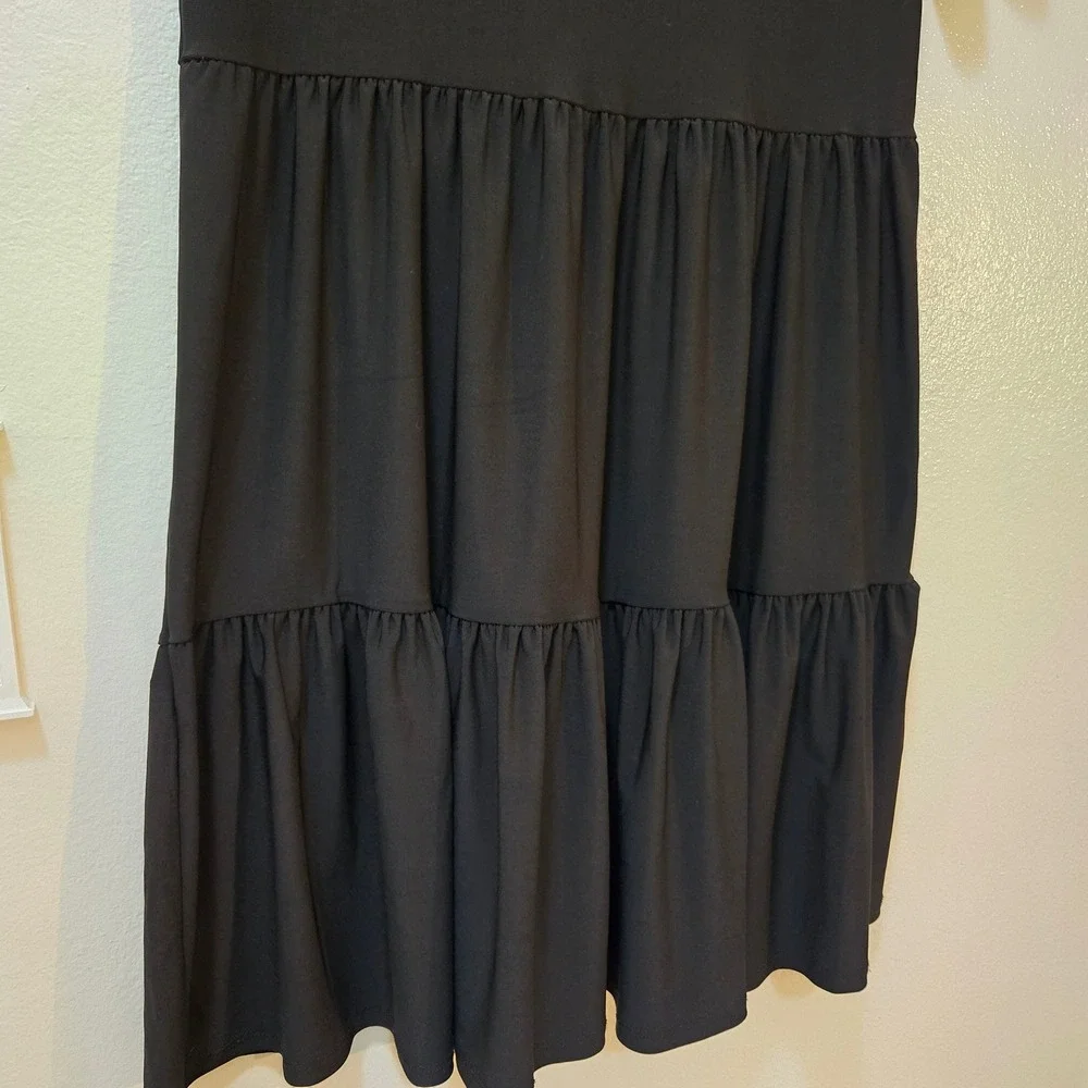 Nicole Miller Dress XS Black Short Sleeve Mini Dress - Picture 9 of 10